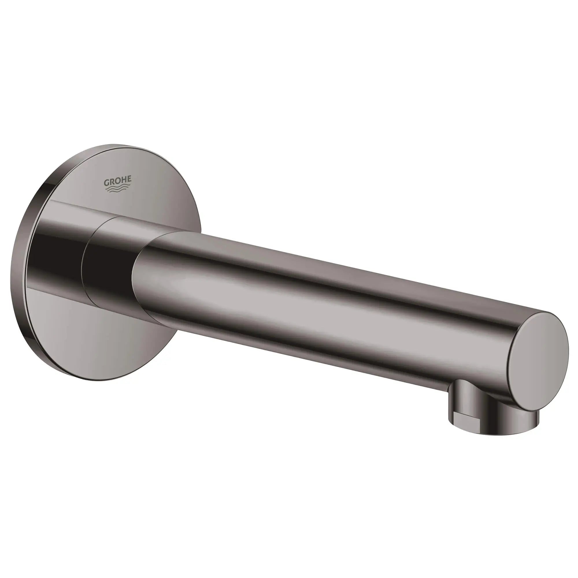 [13274A01] Concetto Tub Spout - HARD GRAPHITE (POLISHED BLACK)