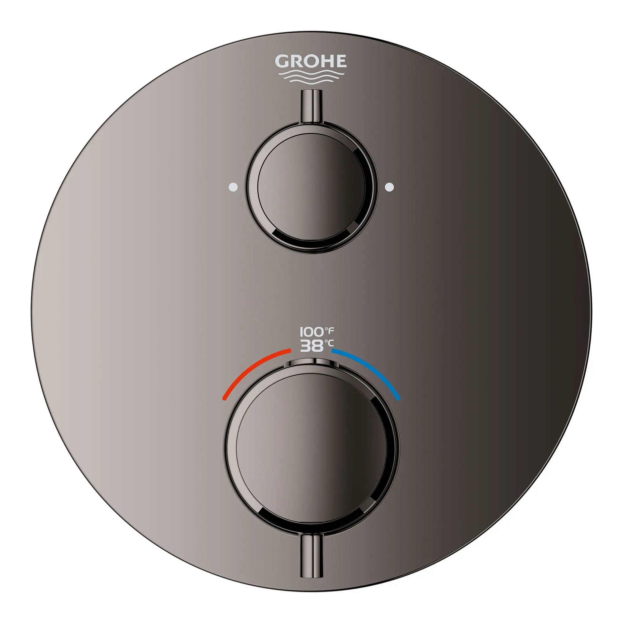 Product Image for Grohtherm Dual Function 2-Handle Thermostatic Valve Trim