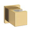 Euphoria Wall Mount Hand Shower Holder //  Brushed Cool Sunrise (Brushed Gold) // 161652_EuphoriaCube_SiloRight_27693GN0_0001_Feb2023_CDNwebp.webp