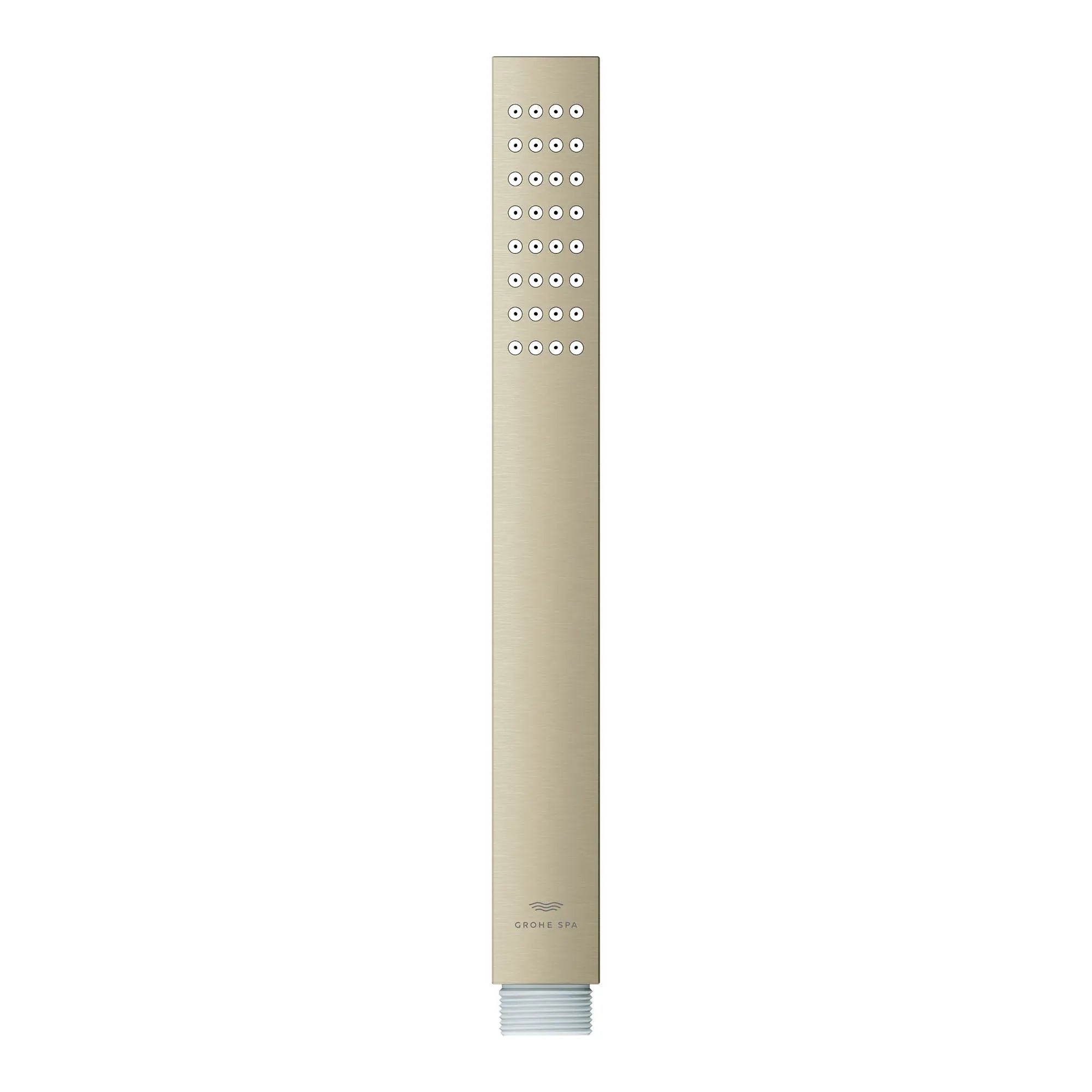 Euphoria Cube+ Stick Hand Shower - 1 Spray, 1.75 GPM (6.6 L/min) // GROHE BRUSHED NICKEL // 163737_Euphoria_SiloFront_26867EN0_0001_Feb2023_CDNwebp.webp