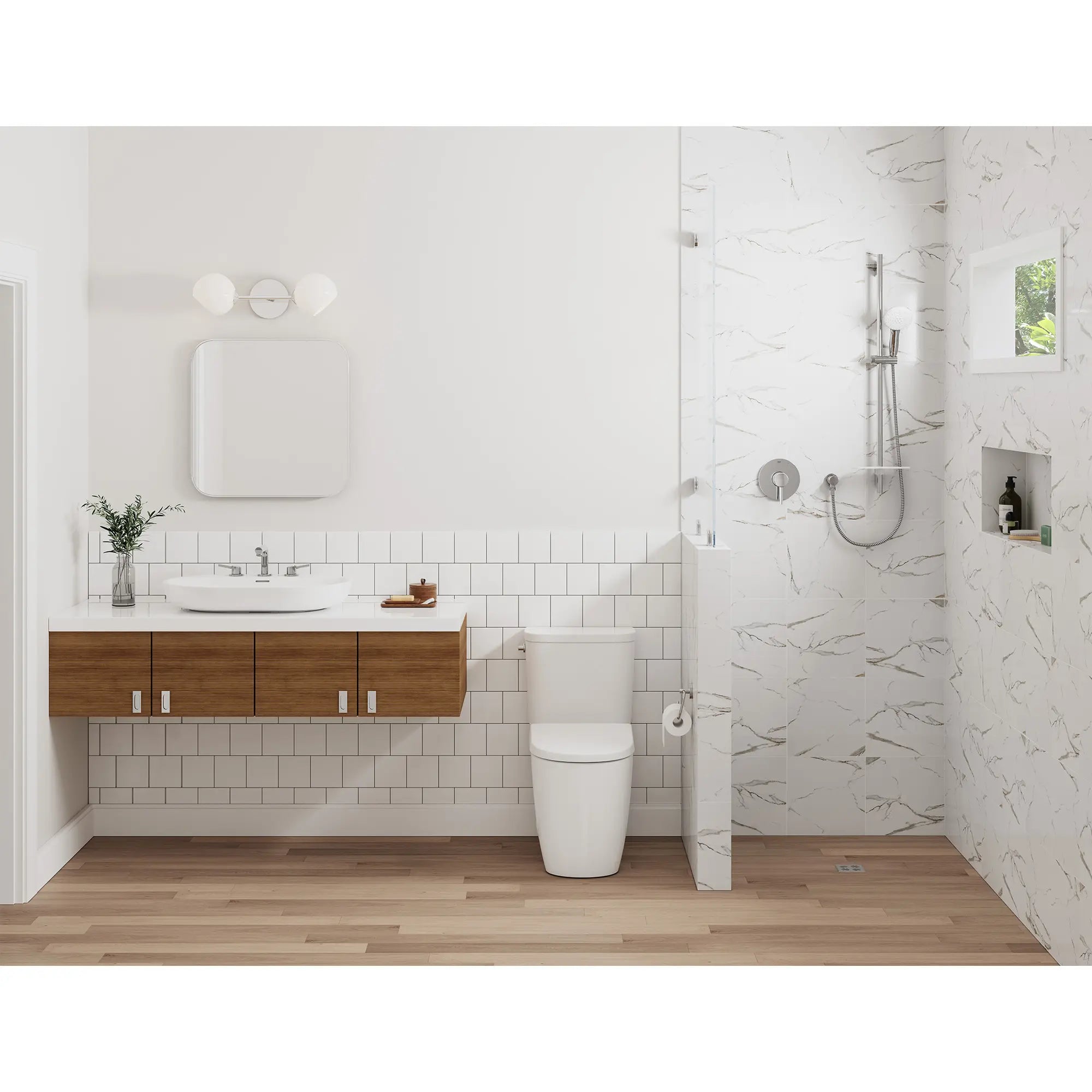 [14468000] Concetto Pressure Balance Valve Trim with Cartridge - CHROME