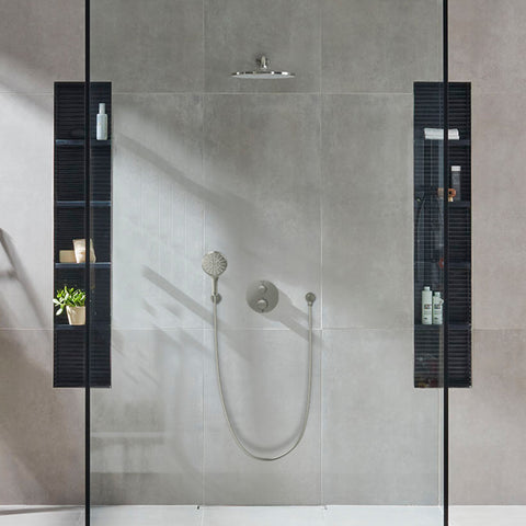 grohtherm-dual-function-2-handle-thermostatic-valve-trim-brushed-nickel