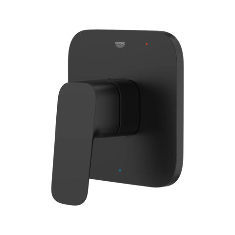 1019282430-grohe-cubeo-pressure-balance-valve-trim-with-cartridge-matte-black