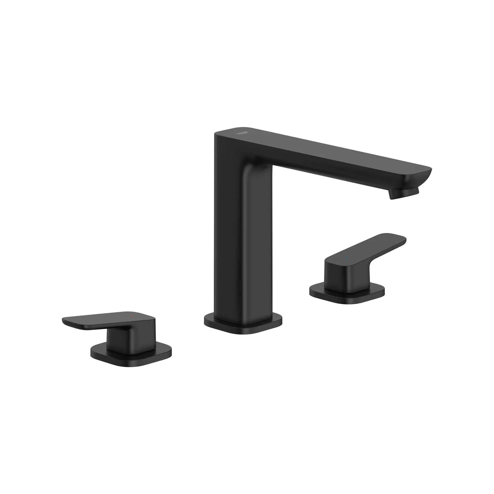 [1019232430] Grohe Cubeo 3-Hole 2-Handle Deck Mount Tub Filler - MATTE BLACK
