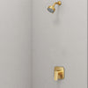 [105377GN00] Grohe Cubeo Pressure Balance Valve Shower Trim Kit - BRUSHED COOL SUNRISE (Brushed Gold)