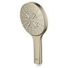 Rainshower Hand Shower - 3 Sprays, 1.75 GPM (6.6 L/min) // GROHE BRUSHED NICKEL // 50664_26545EN0_005_01_CDNwebp.webp