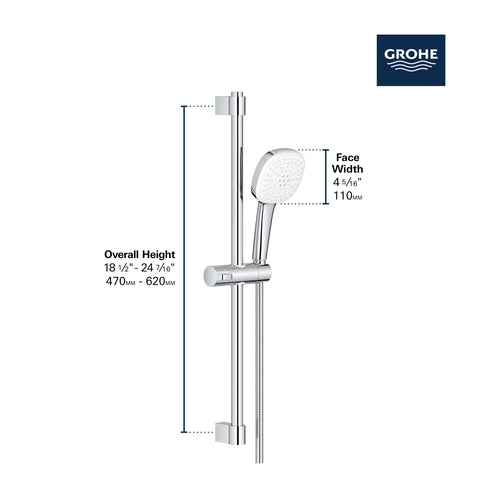 26783002-tempesta-square-110-24-shower-rail-set-2-spray-1-5-gpm-5-7-l-min-chrome